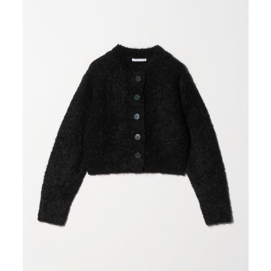 BEAUTY&YOUTH UNITED ARROWS ウールブレンド ブークレ クルーネック