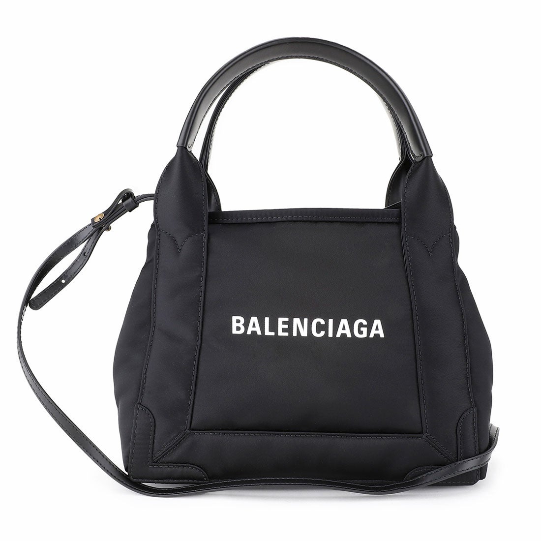 バレンシアガ BALENCIAGA トートバッグ ネイビー カバス TOTE BAG