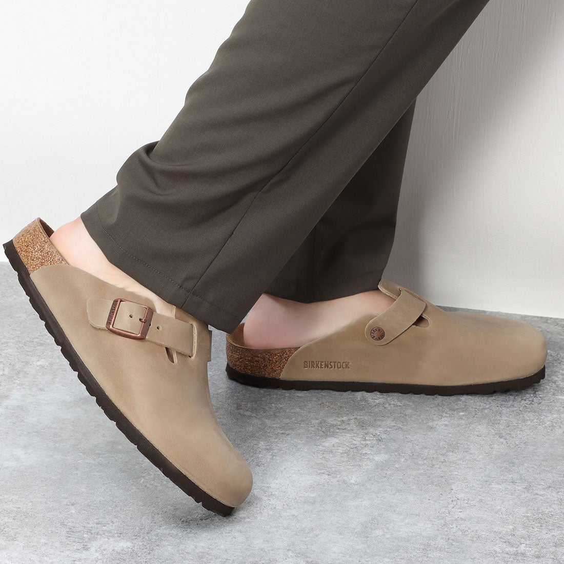 ビルケンシュトック BIRKENSTOCK Boston NU Oiled【レギュラー幅