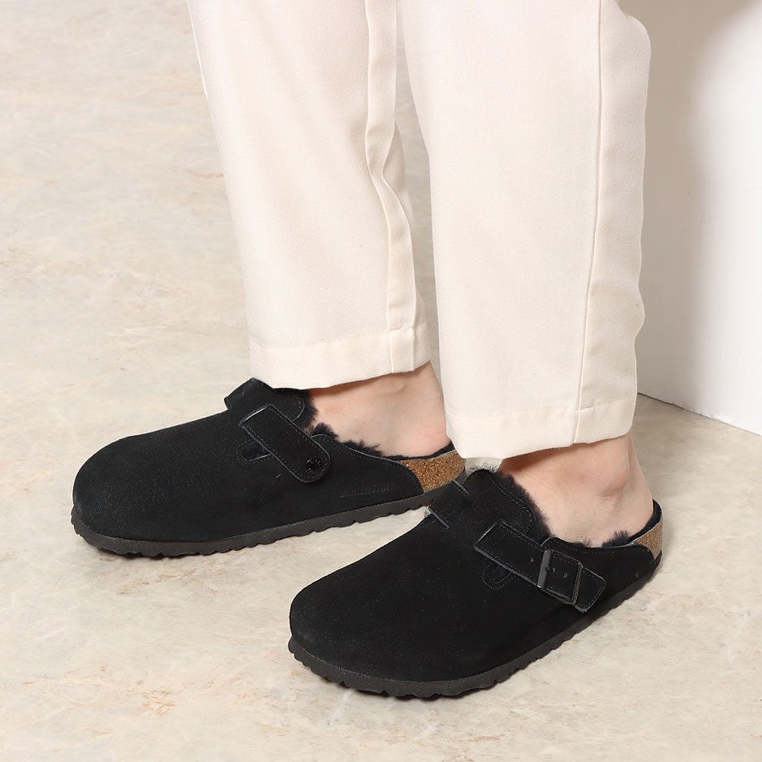 ビルケンシュトック BIRKENSTOCK Boston Shearling Suede 【レギュラー