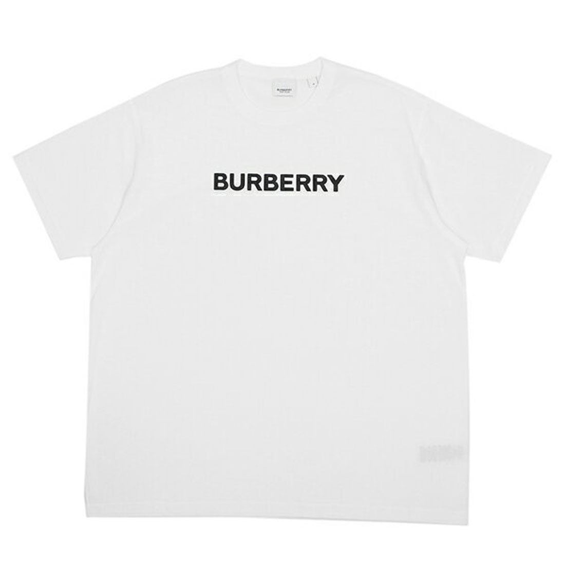 バーバリー BURBERRY Tシャツ Mサイズ ロゴT ホワイト メンズ BURBERRY