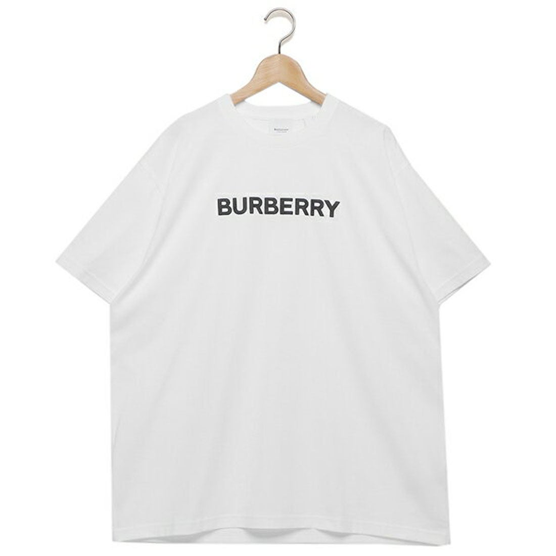 バーバリー BURBERRY Tシャツ Mサイズ ロゴT ホワイト メンズ BURBERRY