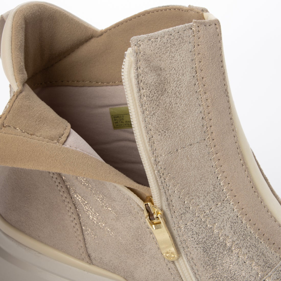 ブソラ bussola BMS 本革スニーカーブーツ （Gold） -waja bazar