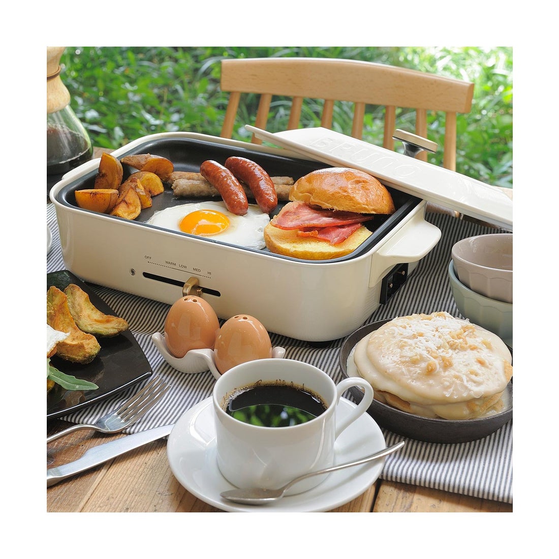 ブルーノ BRUNO BRUNO ブルーノ ホットプレート グリル鍋 平面プレート