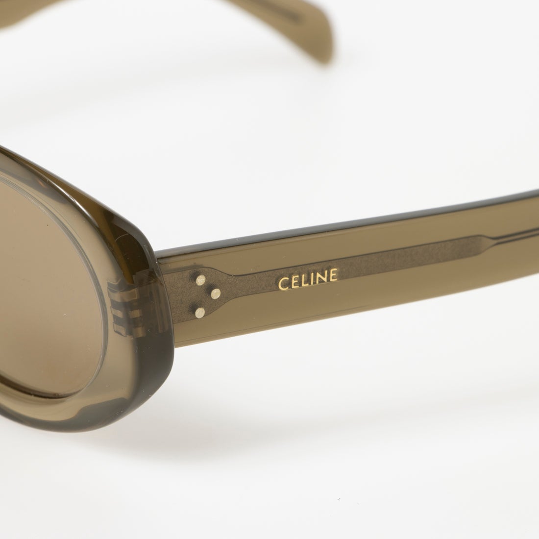 セリーヌ CELINE サングラス レディース メンズ （クリアグリーン