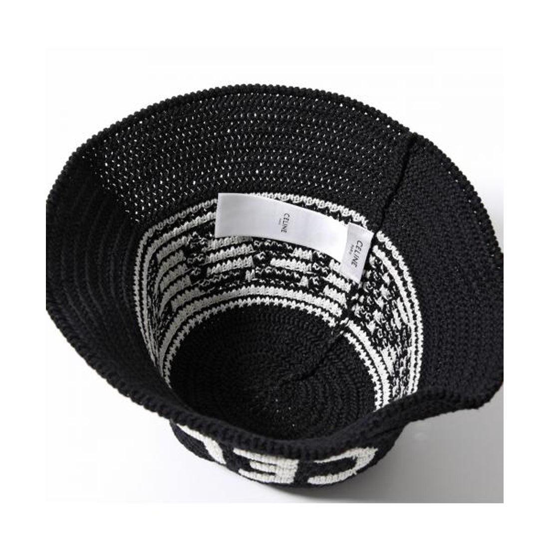 セリーヌ CELINE CELINE バケットハット 2AE5S817X クロシェ ニット帽