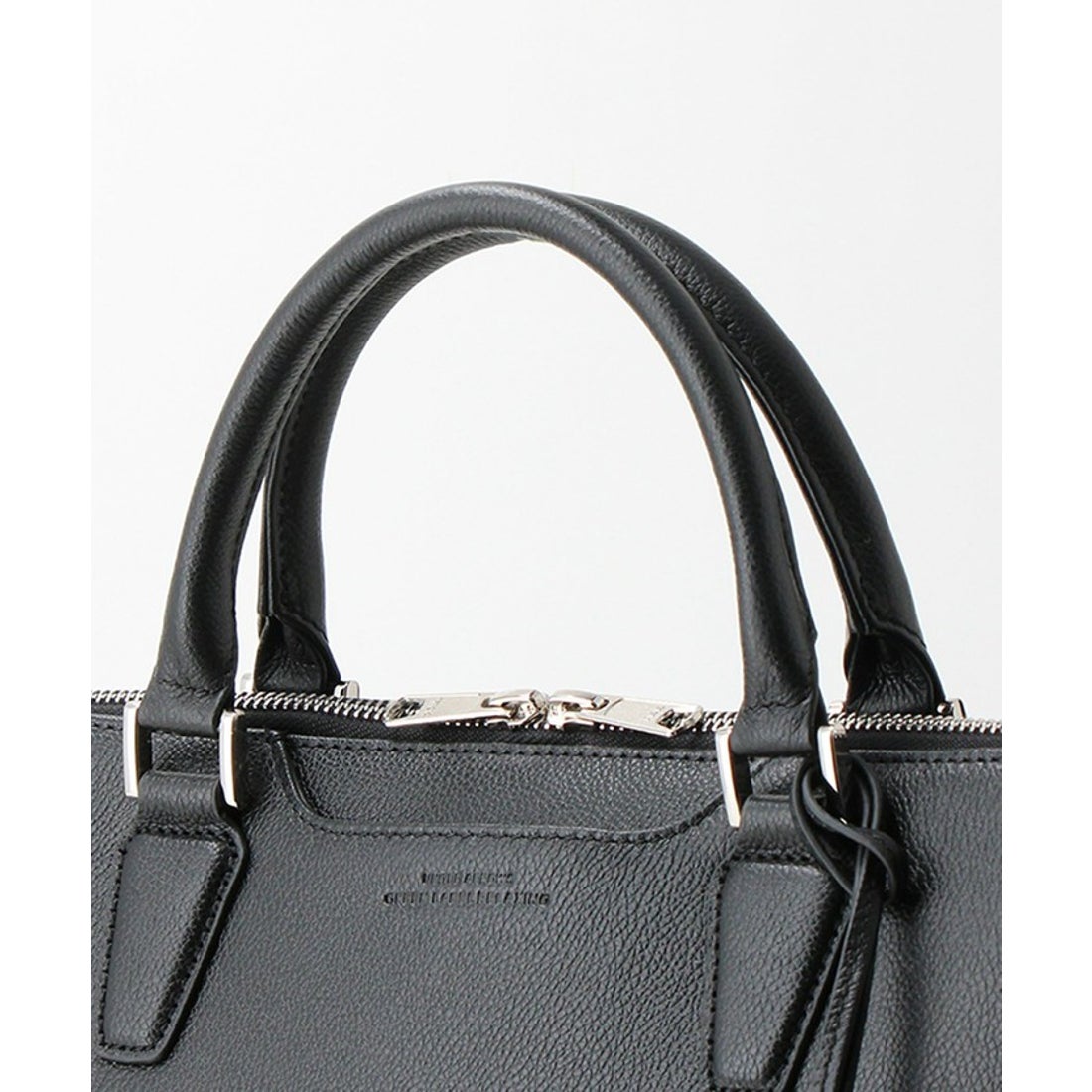 UNITED ARROWS green label relaxing エンボス レザー ブリーフケース