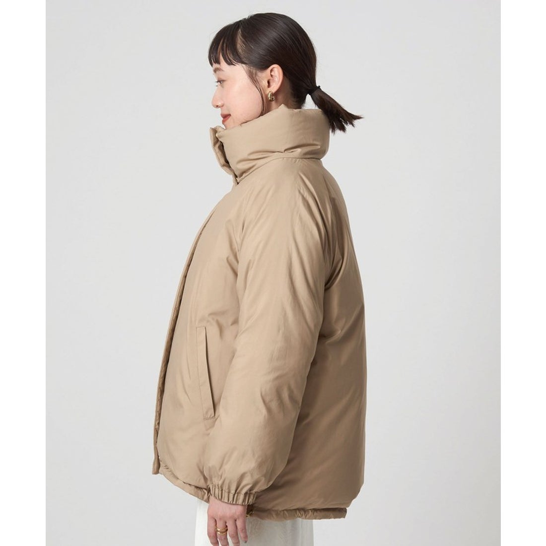 UNITED ARROWS green label relaxing タフタ リバーシブル ダウン