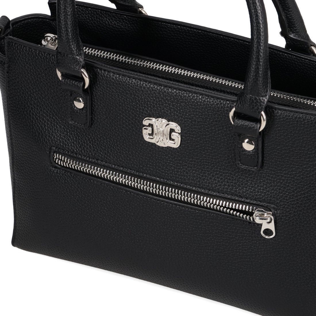 ジェイダ GYDA バッグ ハンドバッグ レディース ブラック アイボリー