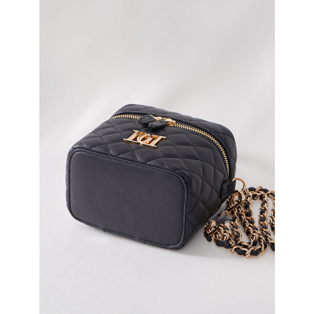 ダーリッチ Darich 【ゴールドパーツ】キルティングスクエアミニバッグ