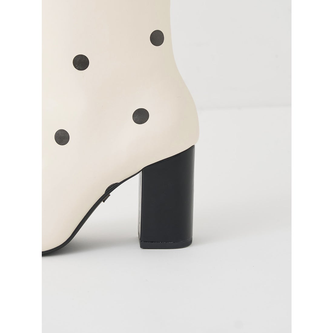 ダーリッチ Darich バイカラードットロングブーツ （ホワイト