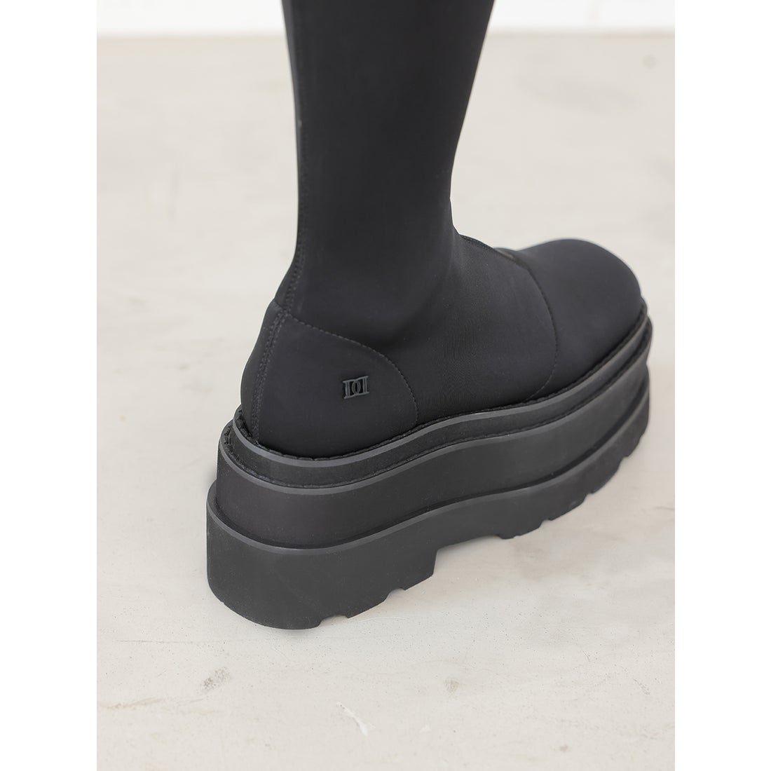 ダーリッチ Darich ウルトラストレッチフラットブーツ （ブラック