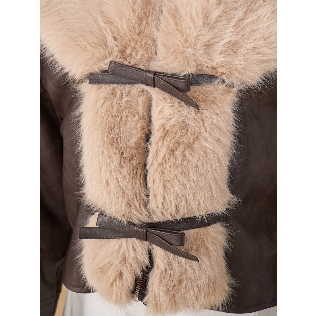 ダーリッチ Darich リボンベルトヴィンテージレザージャケット