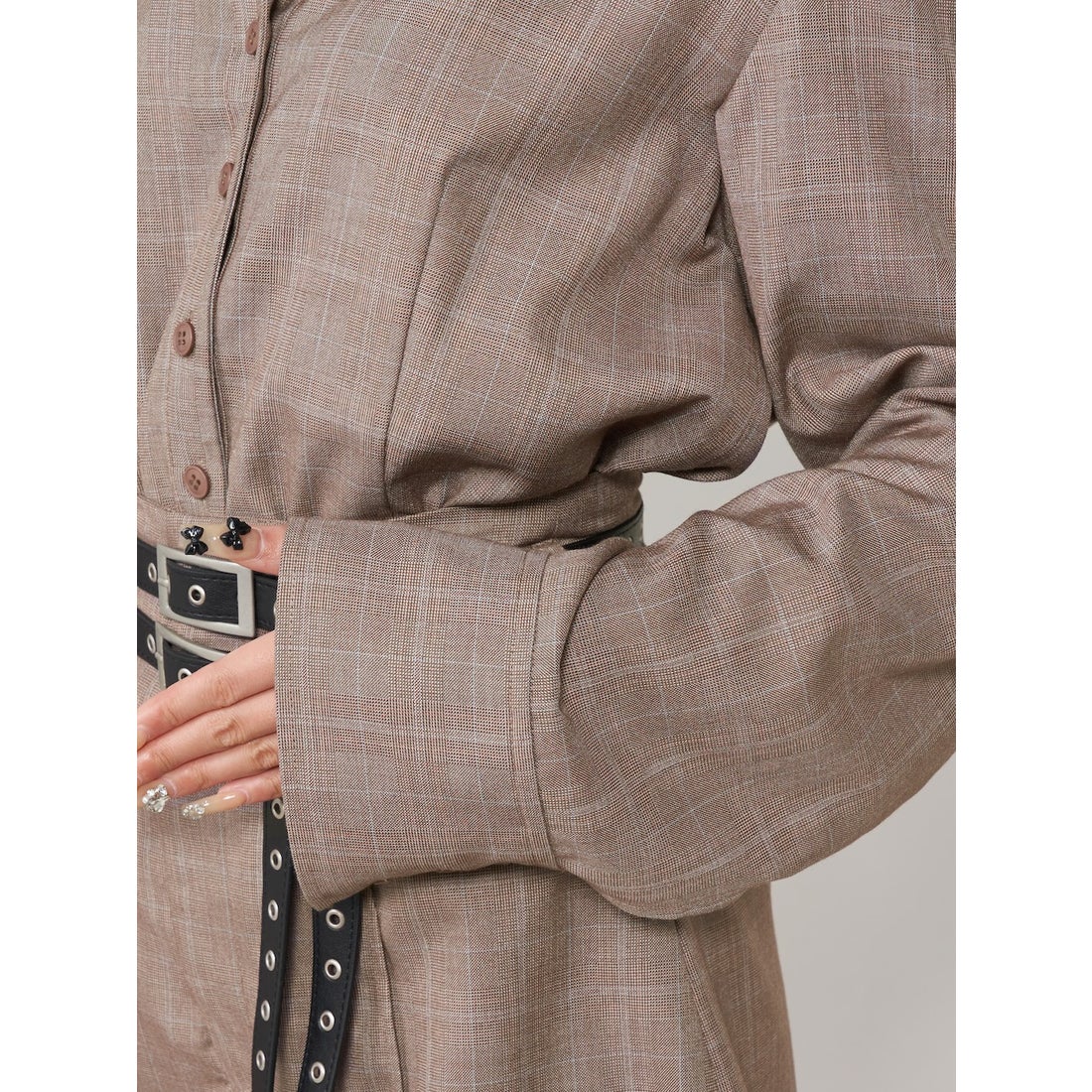 ダーリッチ Darich ダブルベルトオーバージャケットセットアップ