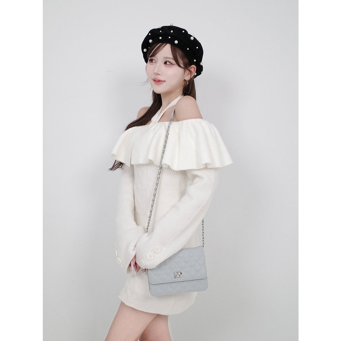 ダーリッチ Darich DDロゴキルティングトラベルセット （サックス