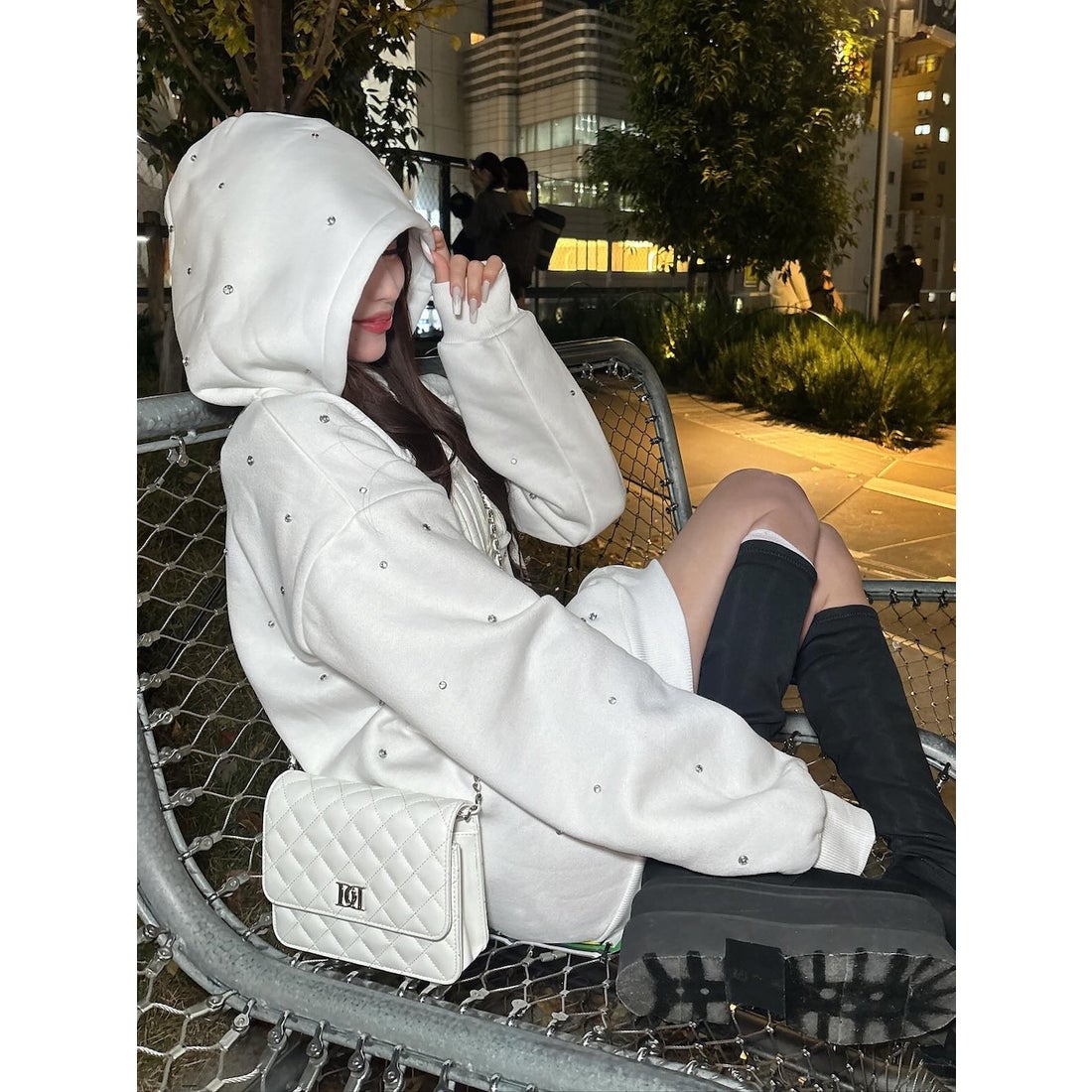 ダーリッチ Darich DDロゴキルティングトラベルセット （ホワイト