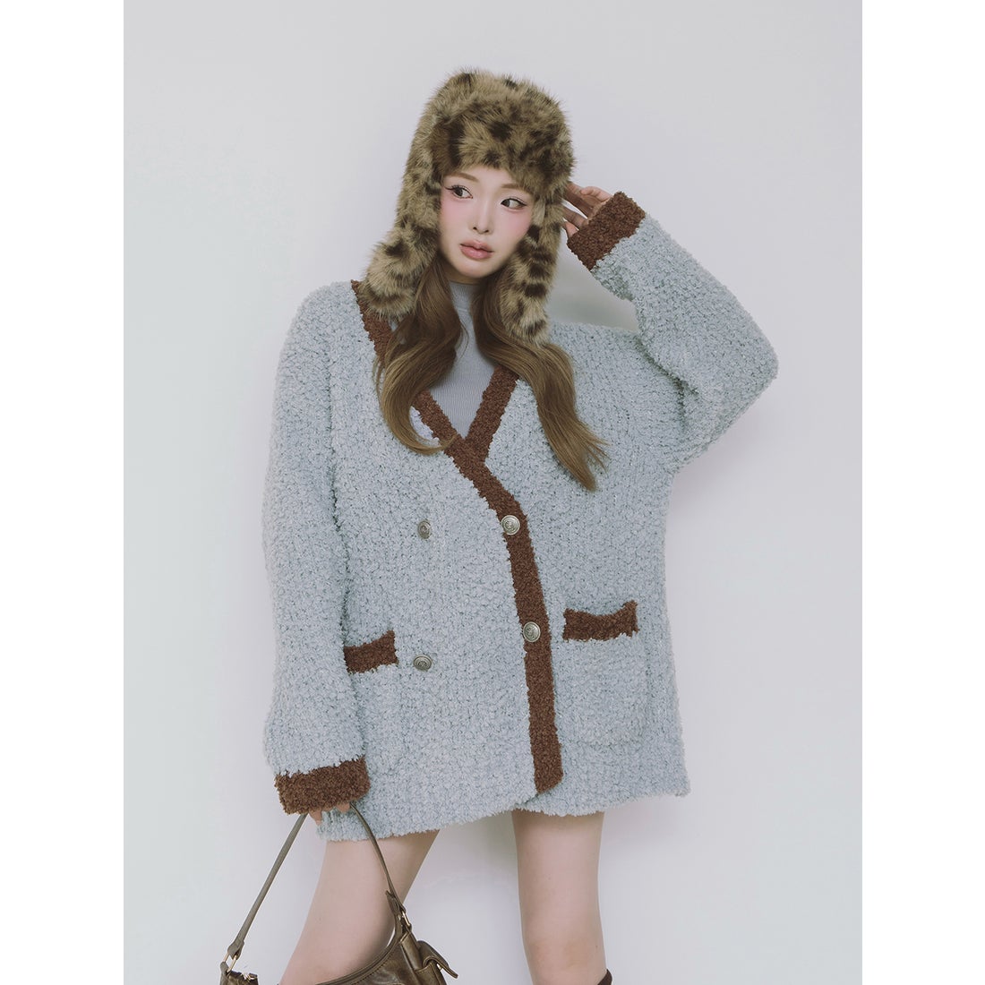 ダーリッチ Darich パントーンニットアンサンブル （サックス