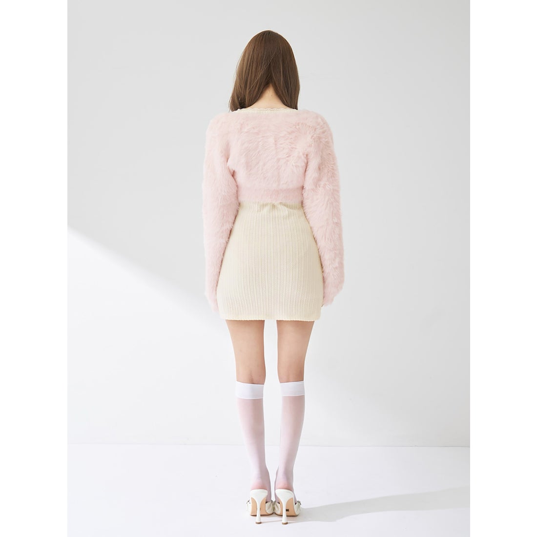 ダーリッチ Darich ケーブルニットソーセットミニワンピース