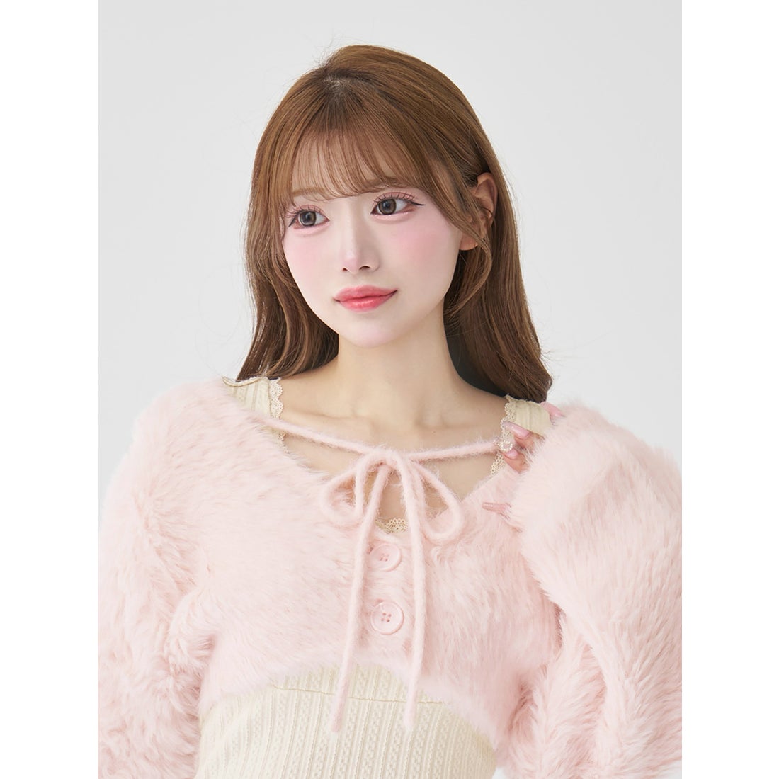 ダーリッチ Darich ケーブルニットソーセットミニワンピース