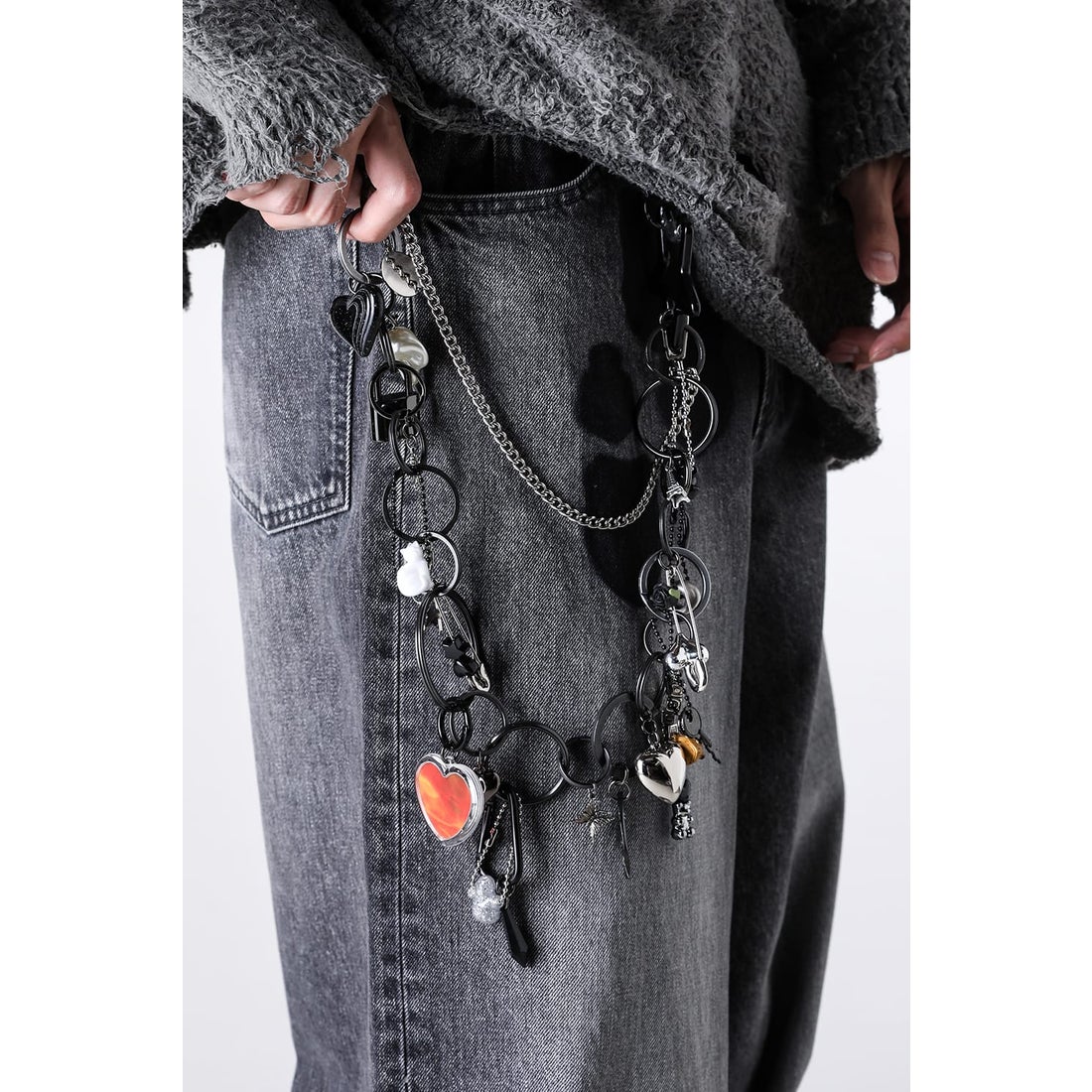 ダブレット doublet Key Chain （Black） -FASCINATE