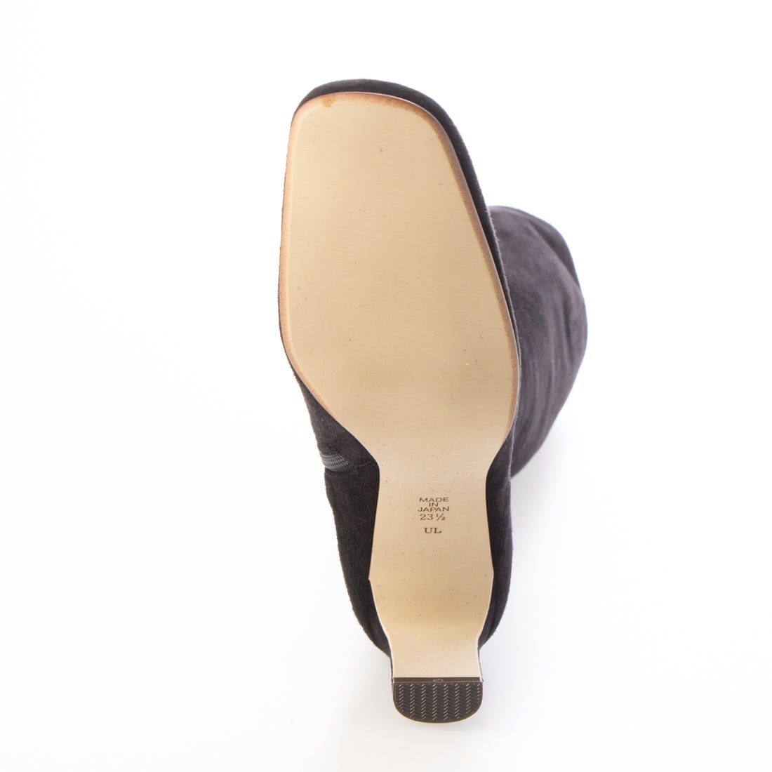 ダイアナ DIANA ロングブーツ （黒スエード） -靴＆ファッション通販