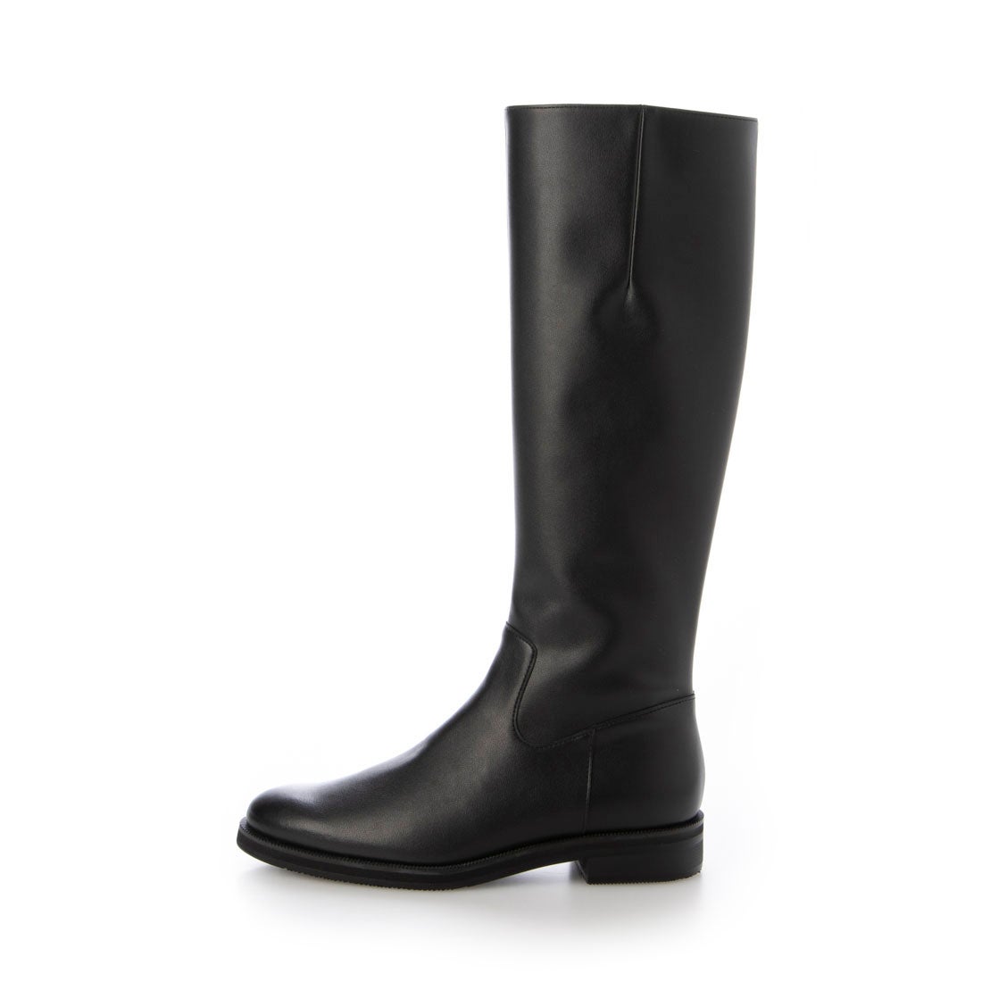 ダイアナ DIANA ロングブーツ （黒人工スムース） -ファッション通販