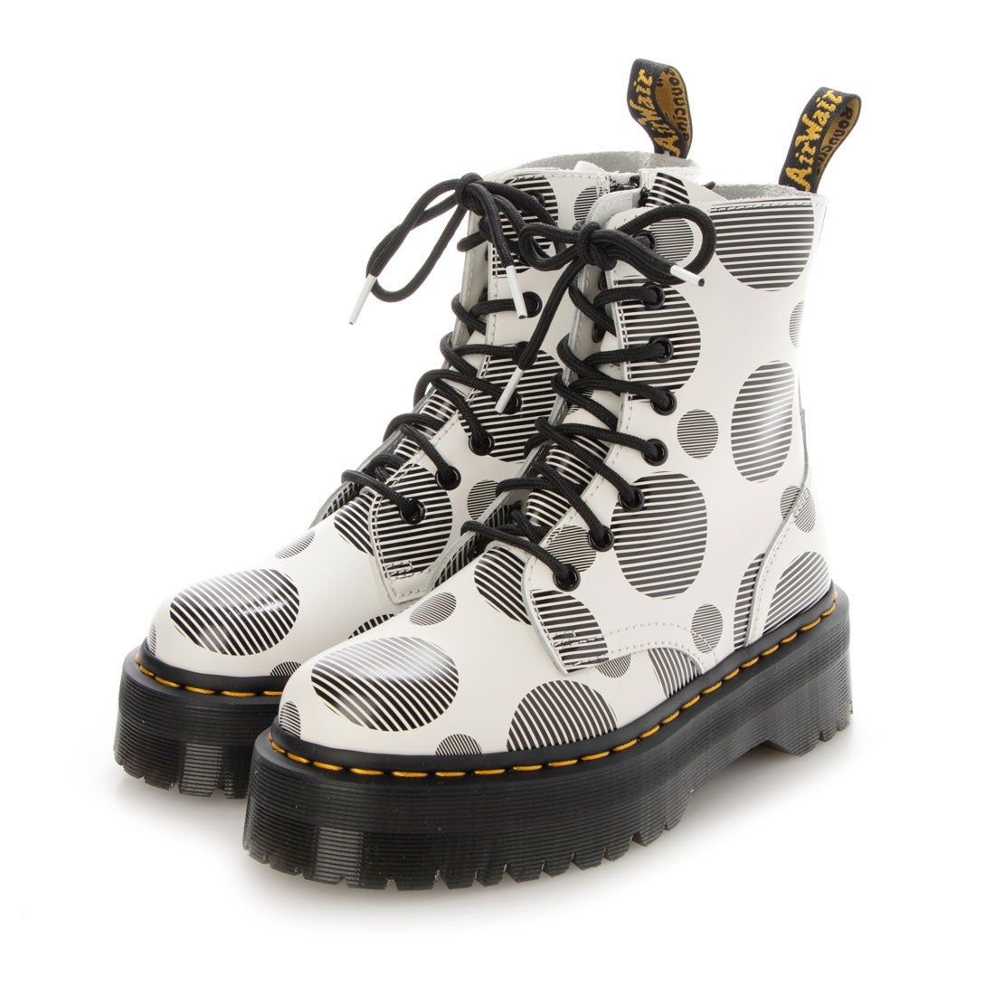 ドクターマーチン Dr.Martens レディース 8ホールブーツ JADON POLKA
