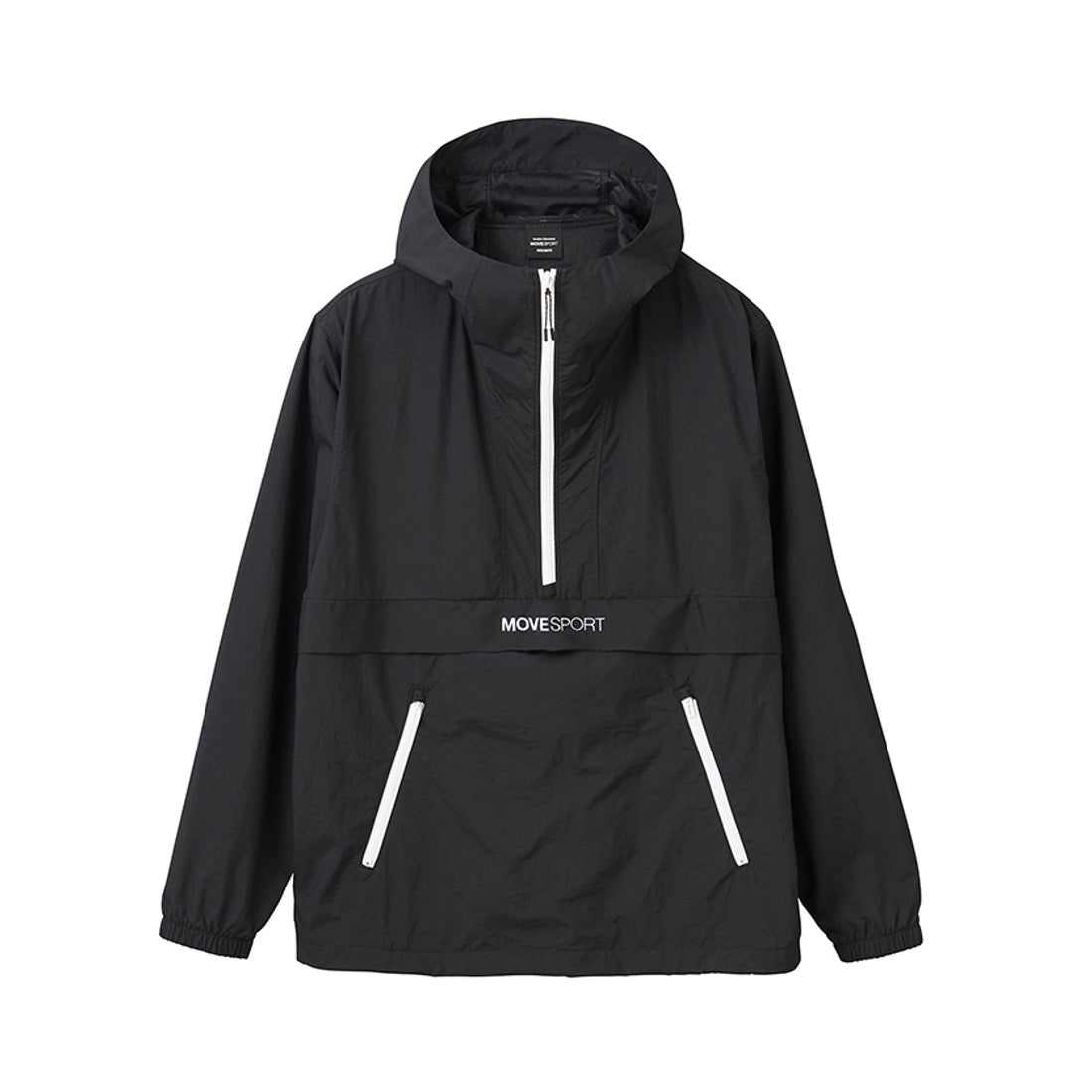 MoveSport ナイロンスパンライク アノラックパーカー -デサントストア