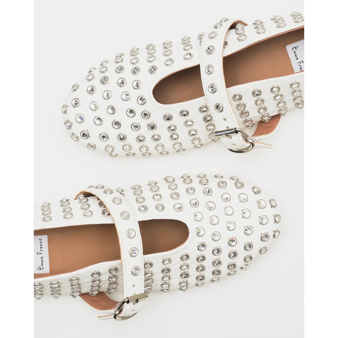 スタッズ メリージェーン （アイボリー スムース） -Emma Francis