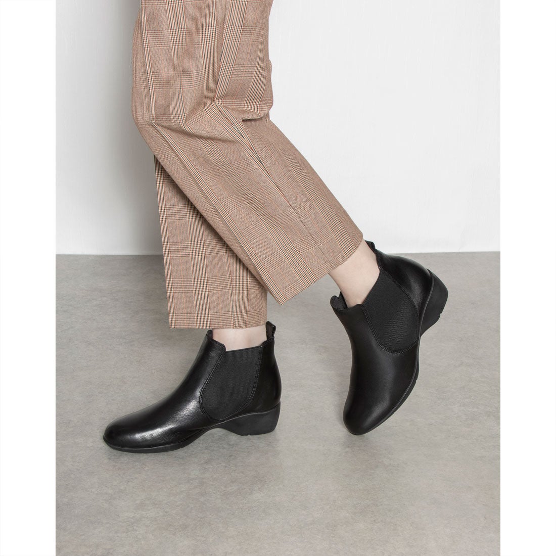 エスプレッソ Espresso 柔らかレザー 滑りにくいフラットソール