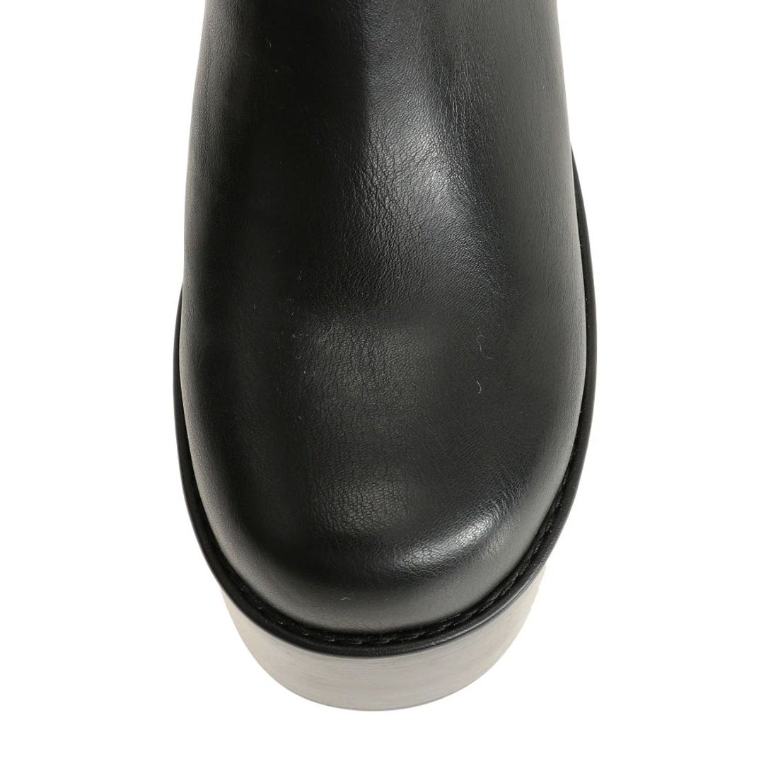 エモダ EMODA ラウンドサイドゴアブーツ （ブラック） -ファッション