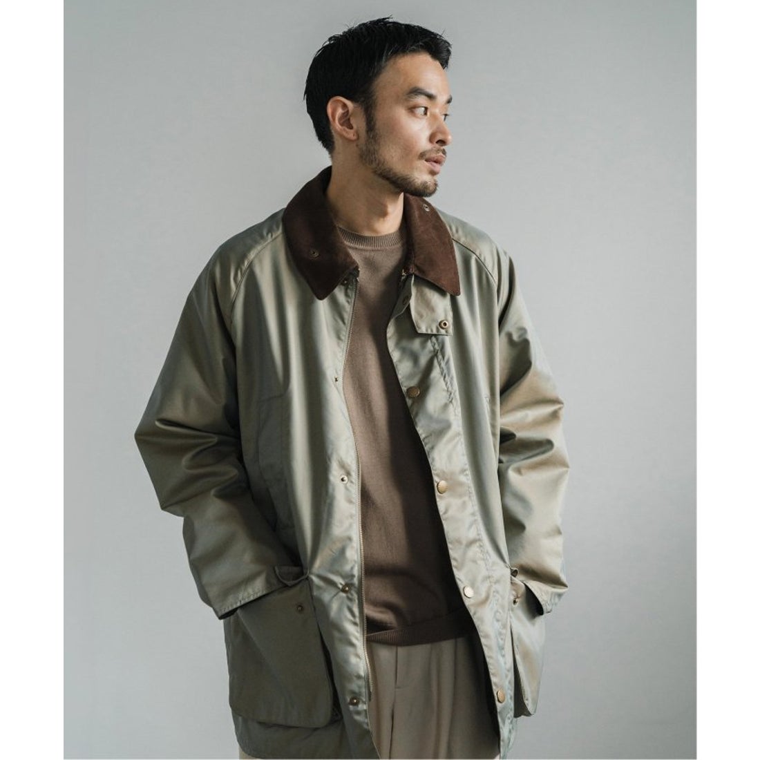 エディフィス EDIFICE Barbour for MARKAWARE & EDIFICE 別注 BEDALE