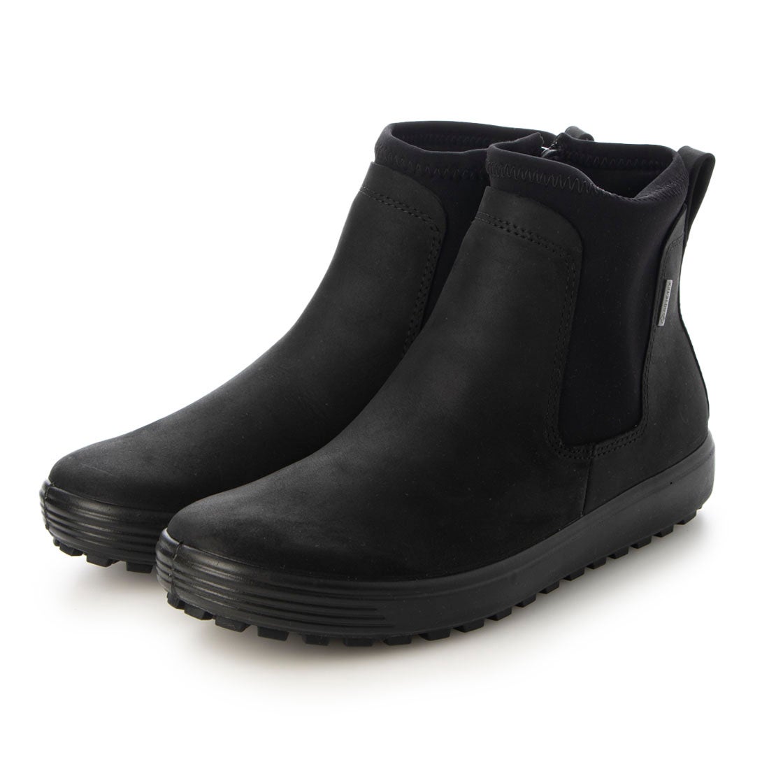 ECCO 全天候型 SOFT 7 TRED 高性能サイドゴアブーツ 上質ヌバック