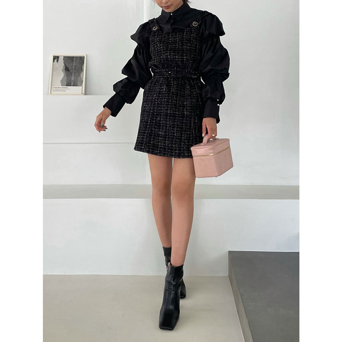 EIMY ISTOIRE エイミーイストワール eimy istoire モールツイードミニ