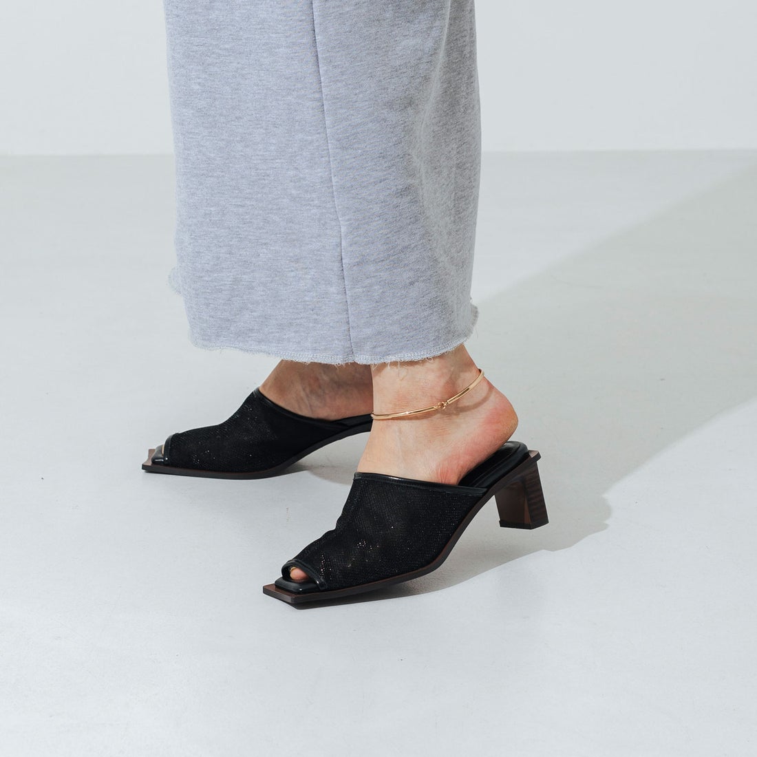 EVOL/イーボル】 EVOL×Yukko コラボチュールサンダル AY30508