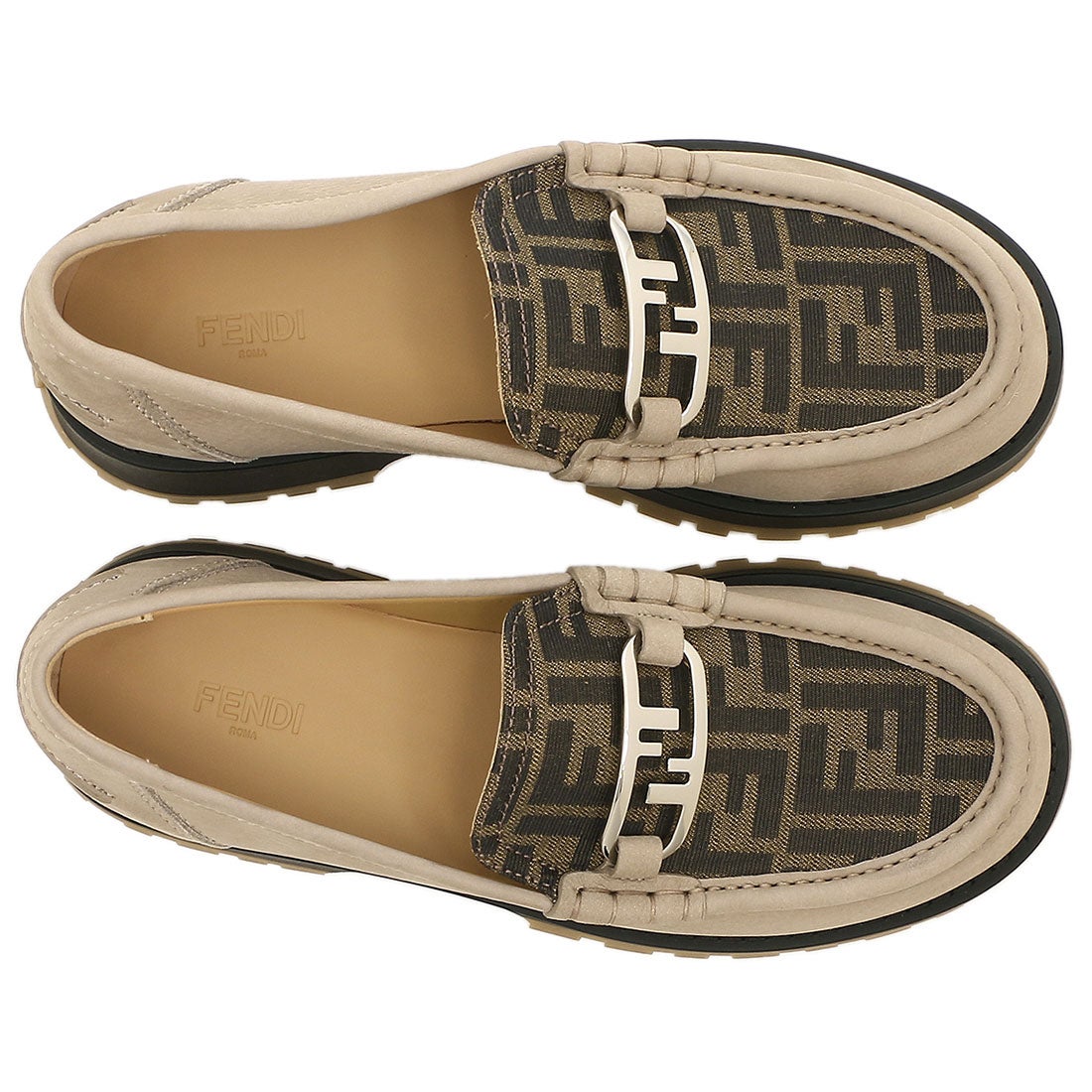 フェンディ FENDI 靴 ローファー オーロックローファー ズッカ柄 FF