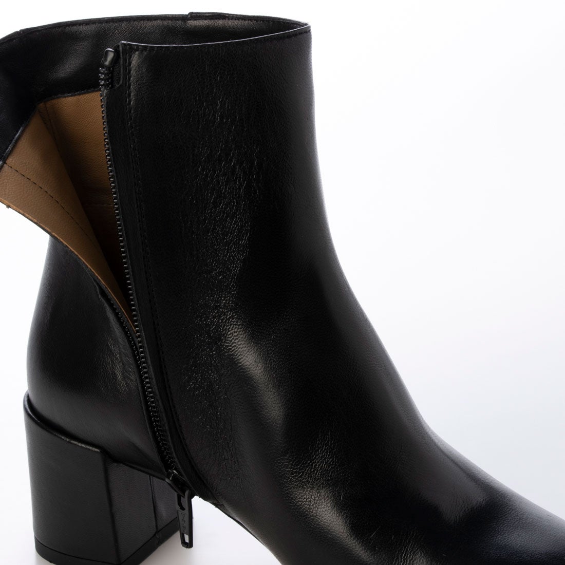 ○ファビオルスコーニ FABIO RUSCONI ショートブーツ （ブラック