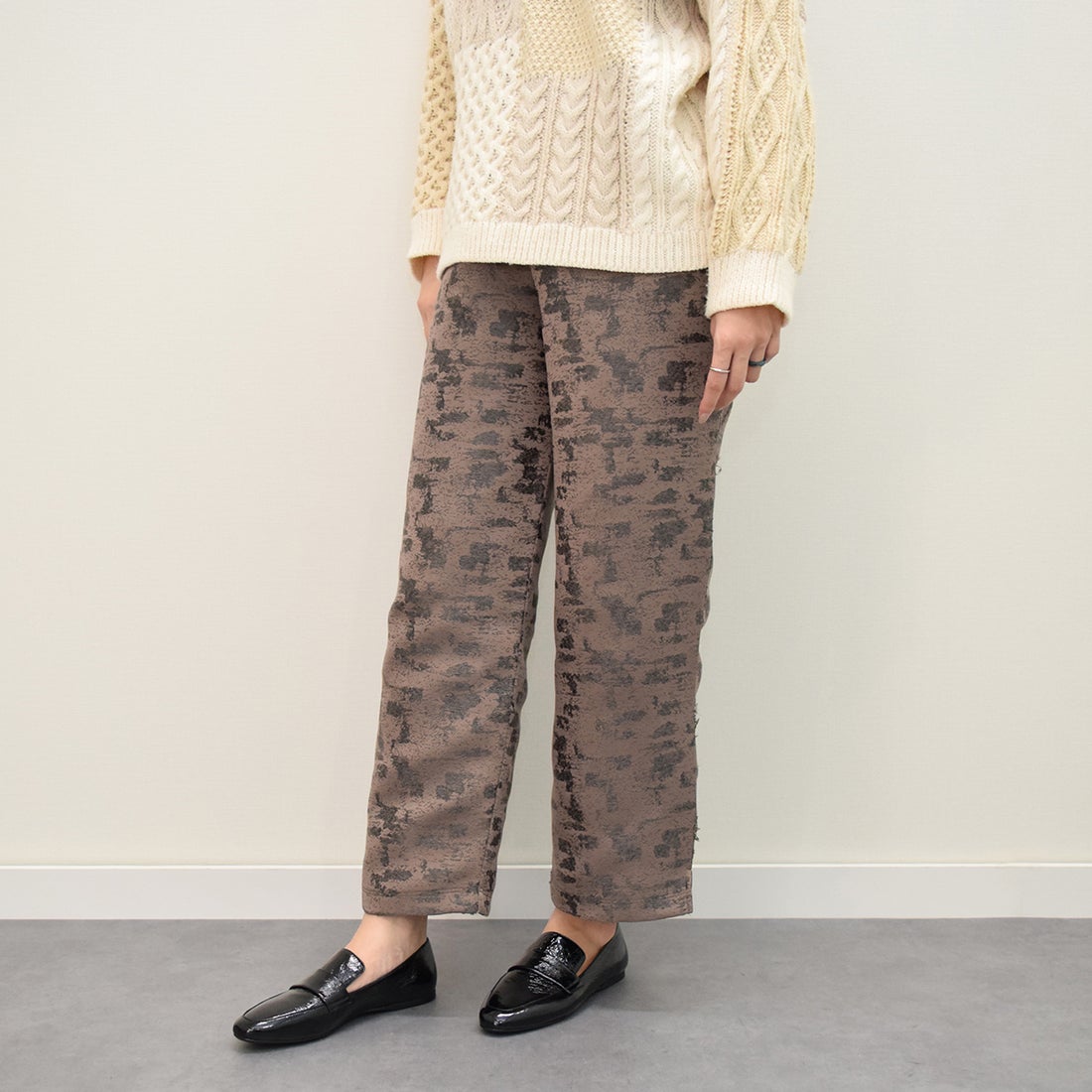 FABIO RUSCONI ファビオルスコーニ Fabio Rusconi モカデザインレザー