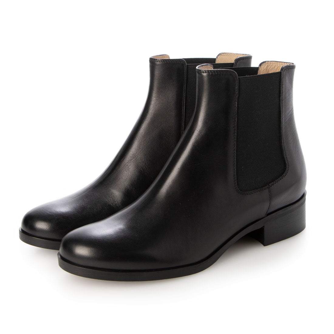 ○ファビオルスコーニ FABIO RUSCONI サイドゴアブーツ （ブラック