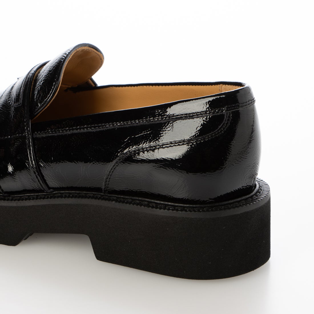 ファビオルスコーニ FABIO RUSCONI ローファー （ブラック