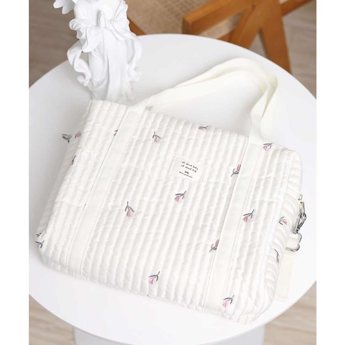 モコモコ☆ 6ポケットマザーズバッグ＆ヌビフリルトートバッグLarge