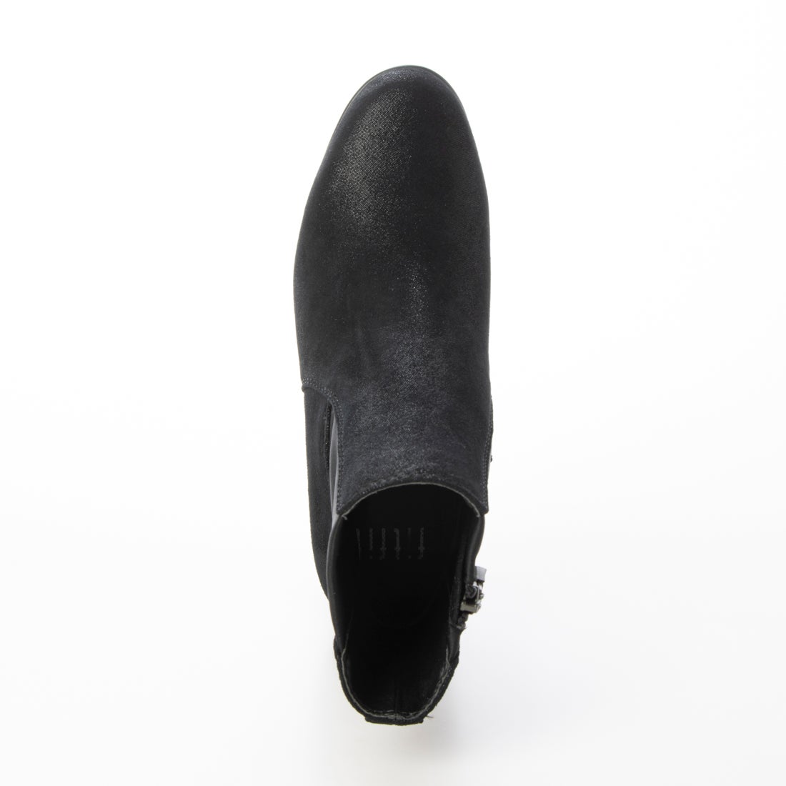 フレックスヒールサイドゴアブーツ2 （ラメブラック） -fitfit