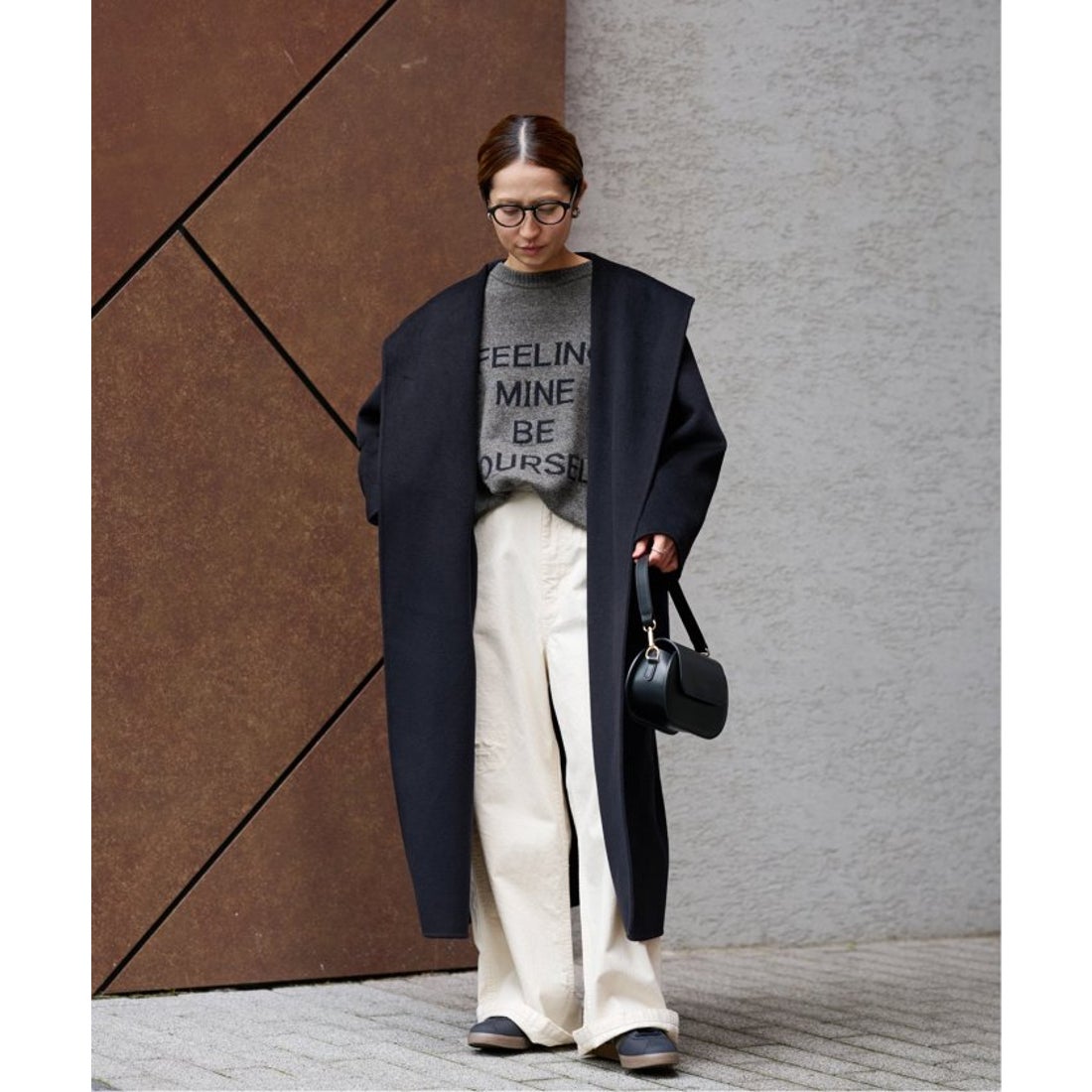 フレームワーク FRAMeWORK ≪≫SUPER160sフーディーコート （ネイビー