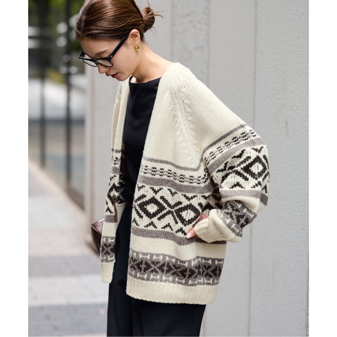 フレームワーク FRAMeWORK ≪追加≫ジャガードカーディガン 2