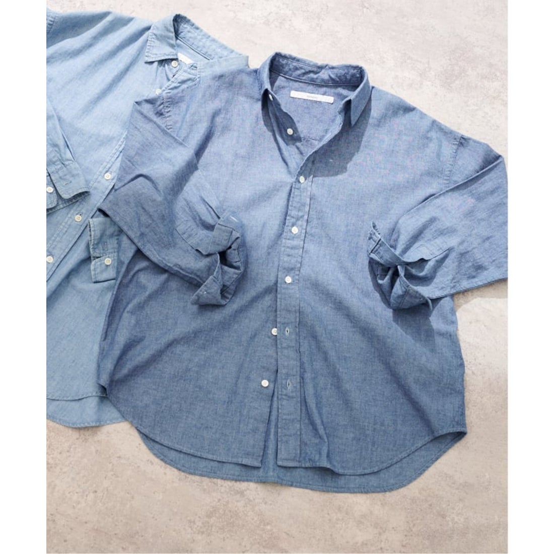 フレームワーク FRAMeWORK ≪追加予約≫ダンガリーシャツ （ブルー C