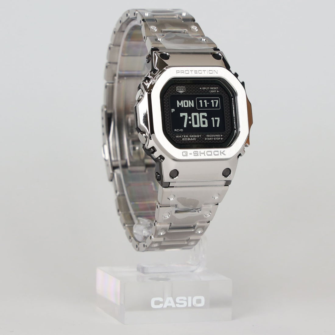 G-SHOCK】フルメタル / スマートフォンリンク&電波ソーラー / GMW