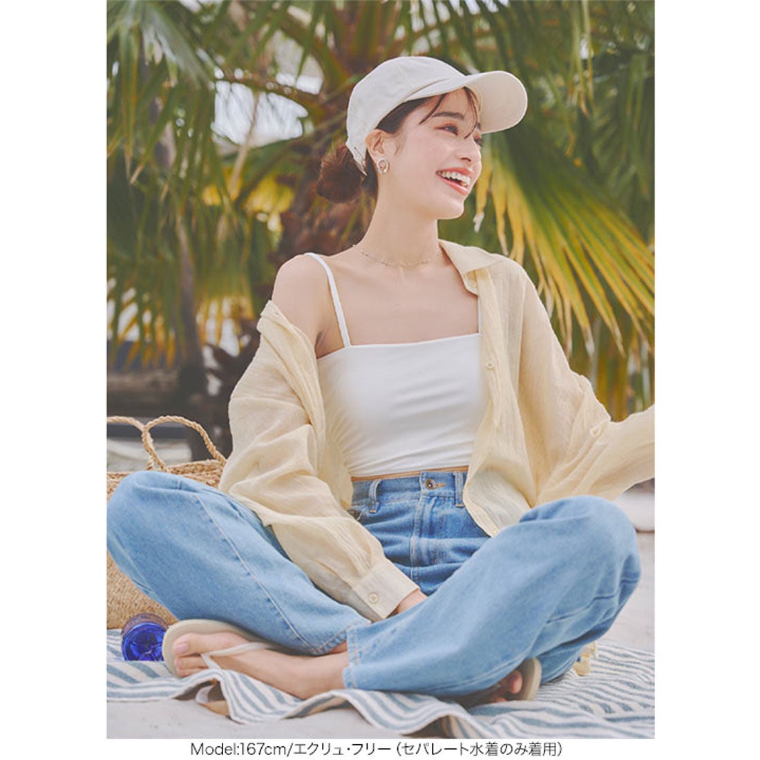 コウベレタス KOBE LETTUCE [ ラッシュガード ] 4点セット水着付き