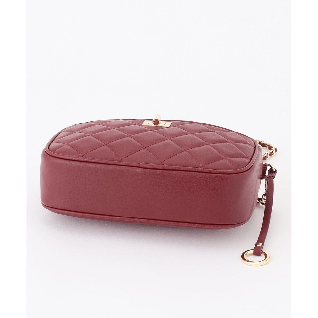 組曲 キルティングショルダー バッグ （レッド系） -ファッション通販