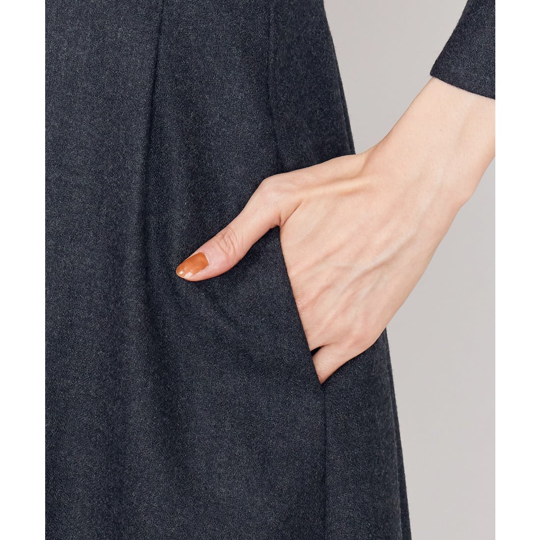 組曲 【10周年WEB限定】ウールソフトジョーゼット ワンピース