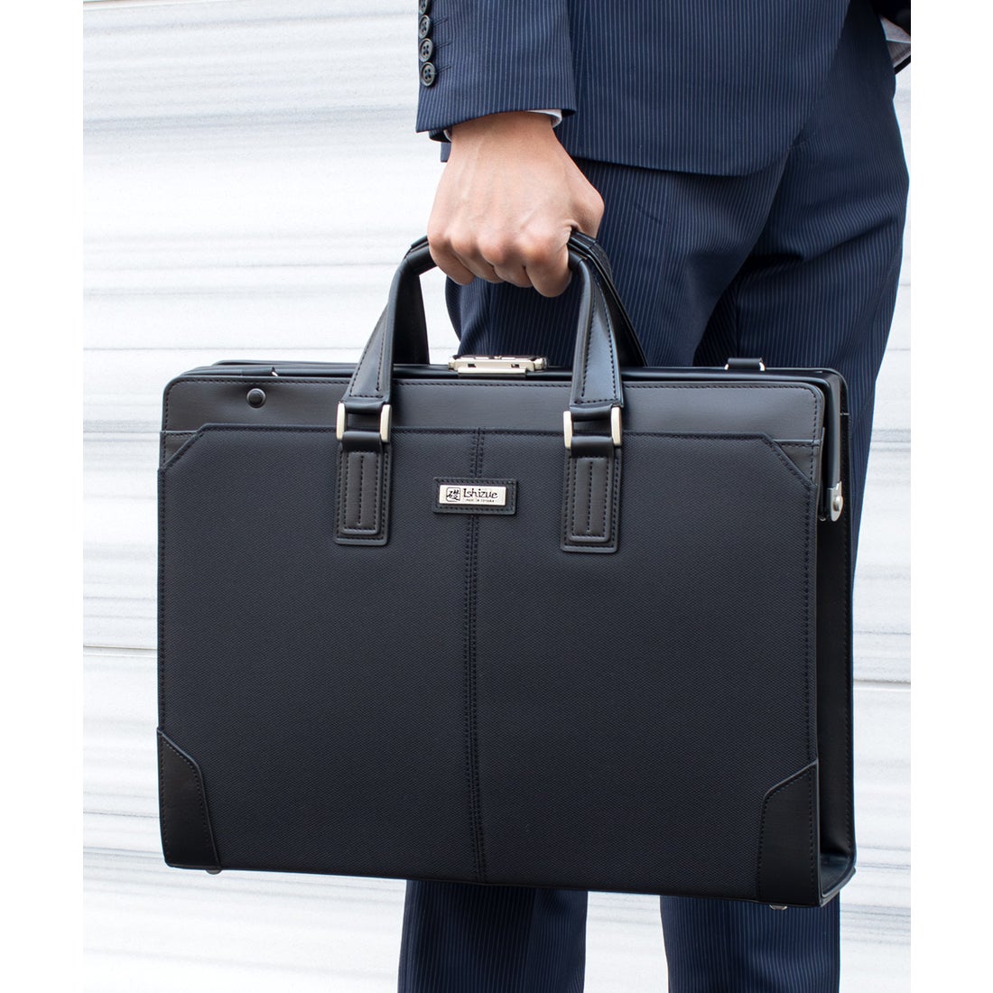 イシズエ 礎 イシズエ 礎 ダレスバッグ メンズ 2way ビジネスバッグ 高